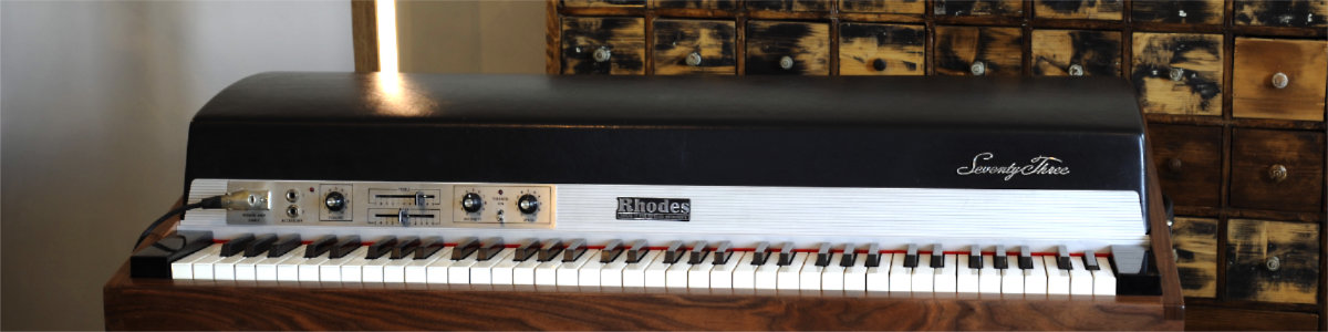 Claviers amplifiés vintage - accueil