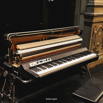 Entretien de clavier vintage amplifié par Accord & Co Annecy, pour préserver la fiabilité mécanique et la qualité sonore dans le temps