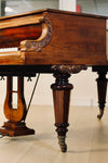 Piano à queue C. Bechstein de 1866 en palissandre avec vernis au tampon
