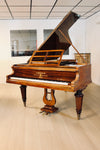 Vue d’ensemble du piano à queue C. Bechstein de 1866 en palissandre