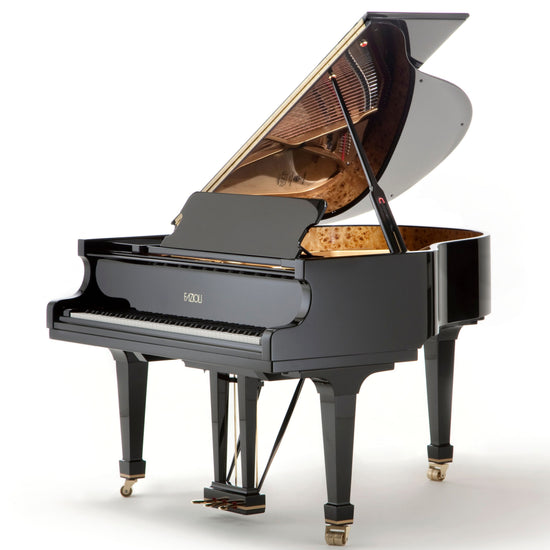 Fazioli F156 noir poli, piano à queue neuf à vendre chez Accord & Co en Rhône-Alpes et Suisse romande