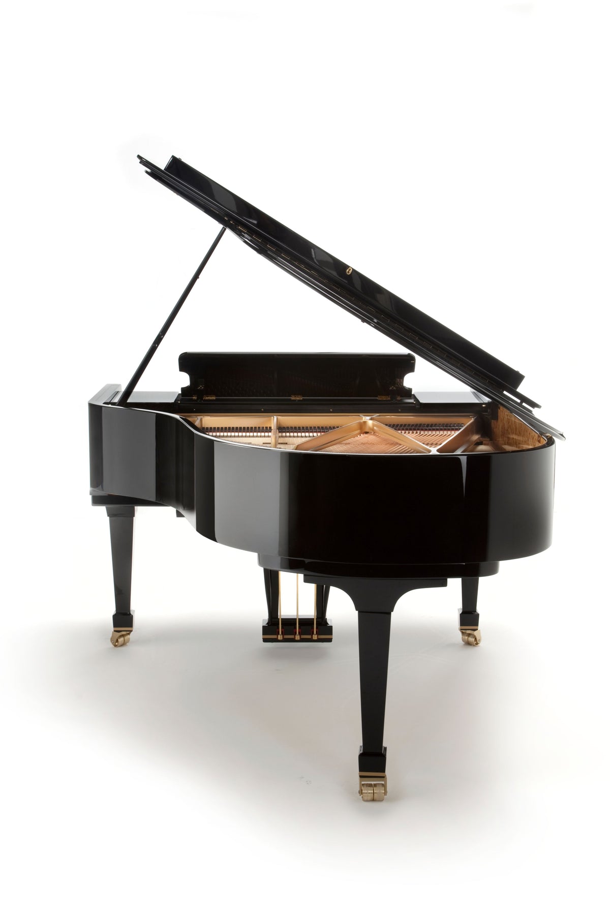 Vue arrière du piano à queue Fazioli F183 neuf disponible chez Accord & Co en Rhône-Alpes