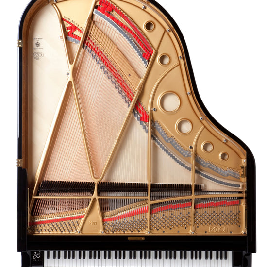 Table d’harmonie et cordes du Fazioli F183, piano à queue neuf à vendre chez Accord & Co en Rhône-Alpes et Suisse romande