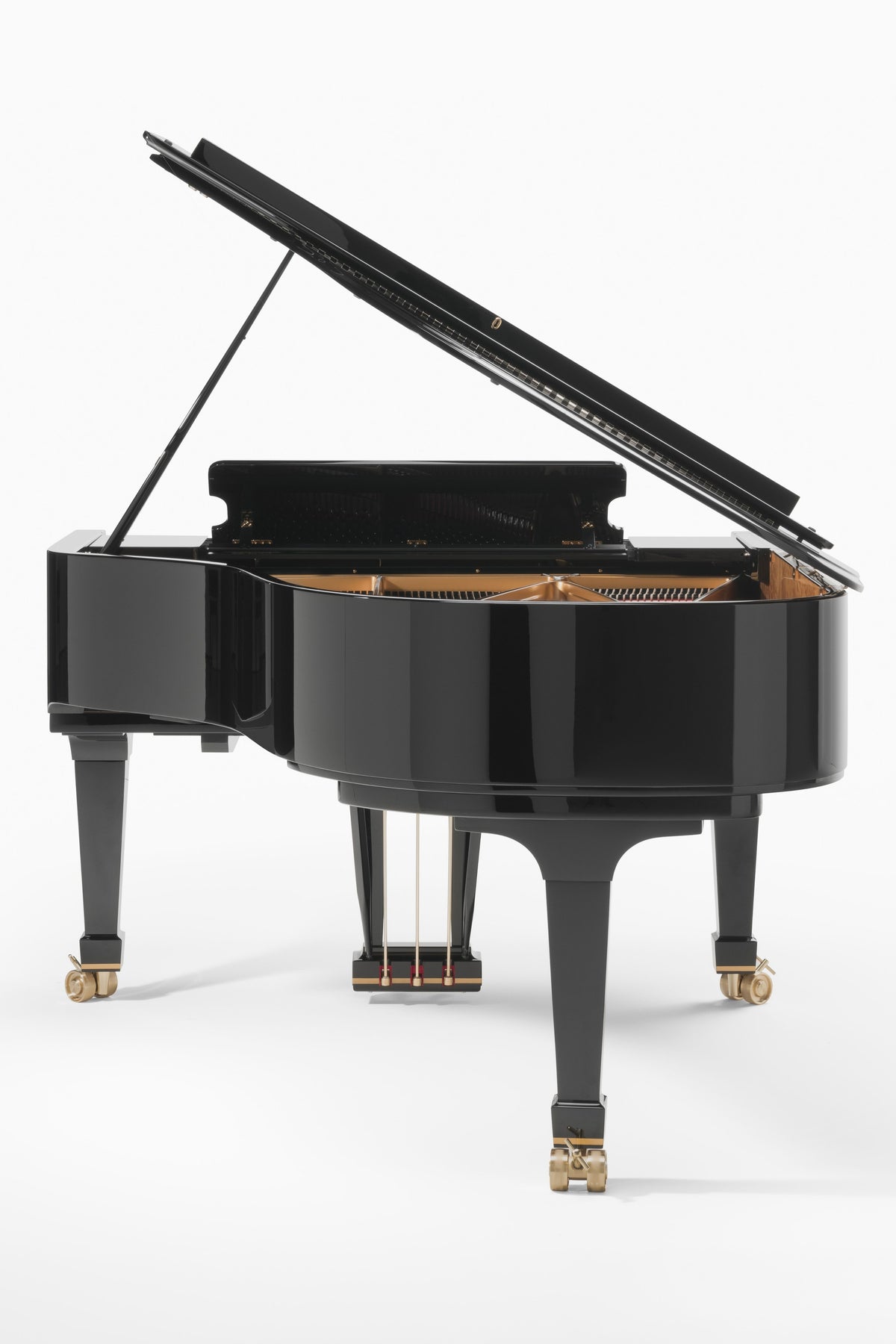 Vue arrière du Fazioli F198, piano à queue neuf disponible chez Accord & Co en Rhône-Alpes
