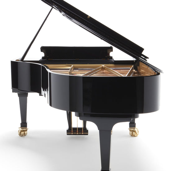 Vue arrière du Fazioli F228 neuf, piano à queue disponible chez Accord & Co en Rhône-Alpes