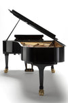 Vue arrière du Fazioli F278 neuf, piano à queue de concert disponible chez Accord & Co en Rhône-Alpes