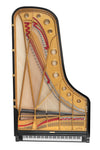 Table d’harmonie et cordes du Fazioli F278 neuf, piano à queue de concert à vendre chez Accord & Co en Rhône-Alpes et Suisse romande
