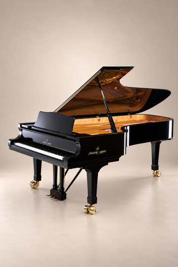 Piano à queue de concert Shigeru Kawai SK-EX 278 cm noir verni, piano neuf haut de gamme Kawai