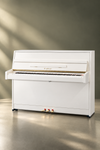 Piano droit Kawai K-15 E 110 cm blanc poli, piano acoustique neuf