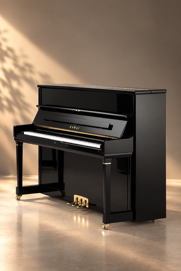 Piano droit Kawai MS-123 Master Series 123 cm finition ébène poli