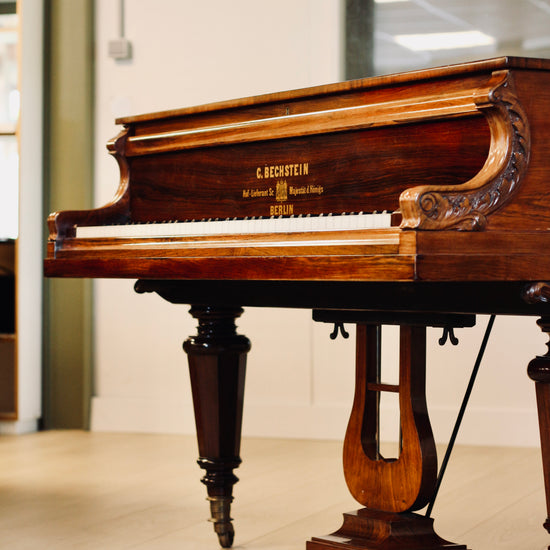 Piano à queue ancien C. Bechstein de 1866 restauré