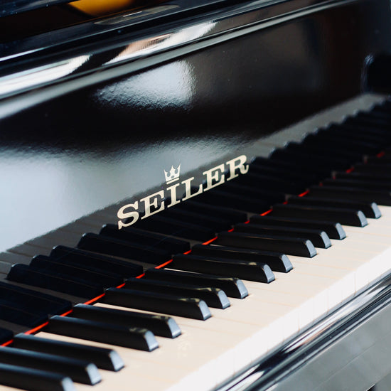 Clavier du piano à queue Seiler 206 d’occasion à vendre chez Accord & Co