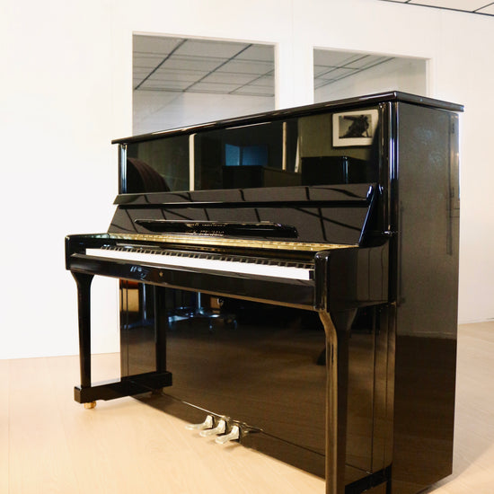 Wilhelm Steinberg P118 piano droit noir brillant