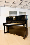 Yamaha U1 piano droit acoustique d'occasion noir brillant disponible chez Accord & Co en Rhône-Alpes et en Suisse